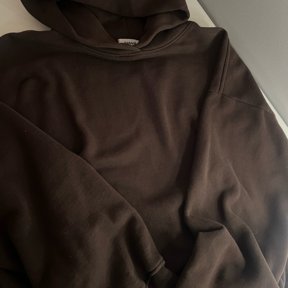 Garage Dark Brown Hoodie